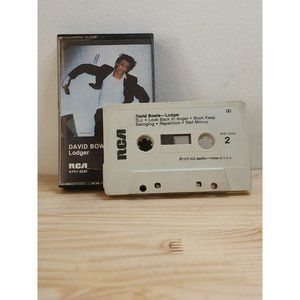David Bowie Lodger Cassette Tape AYK1-4234 Not Tested Case Cracked